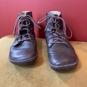 Vivo barefoot gobi brown leather boots
